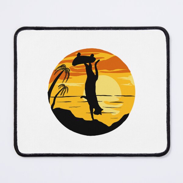 Item preview, Retro Beach Skater Kitty designed and sold by GarnersDesigns.