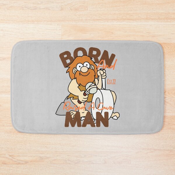 Item preview, BORN AND RAISED CAVE MAN designed and sold by GAADesignz.
