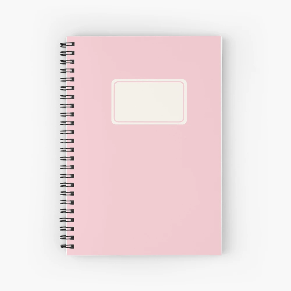 Pastel Beauty Notebook: Light Pink Blank Page Journal - Blank