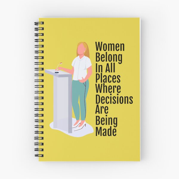 Item preview, Women Belong In All Place Where Decisions Are Being Made Fitted designed and sold by ROFIN.