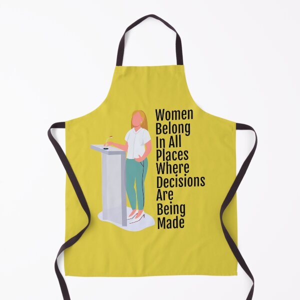 Item preview, Women Belong In All Place Where Decisions Are Being Made Fitted designed and sold by ROFIN.