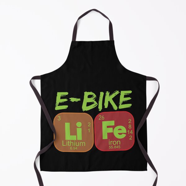 Item preview, Funny E-Bike Life Periodic Table Electric Power Bikes designed and sold by CharJens.