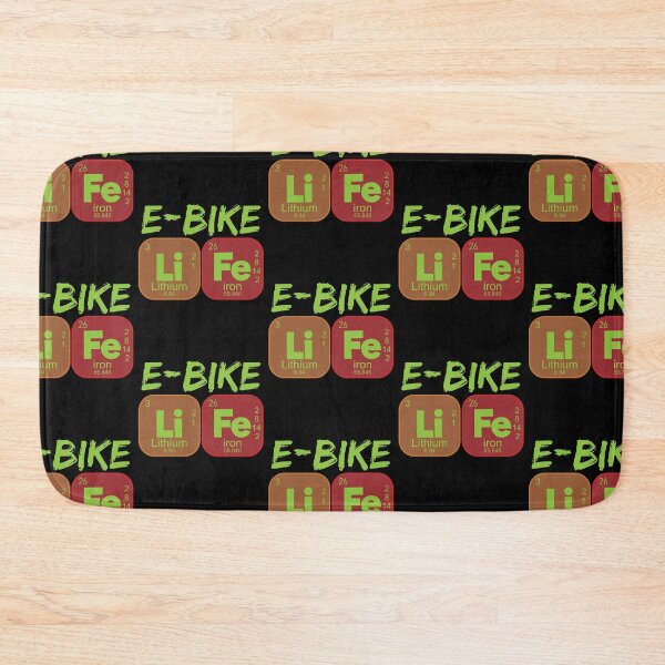 Item preview, Funny E-Bike Life Periodic Table Electric Power Bikes designed and sold by CharJens.