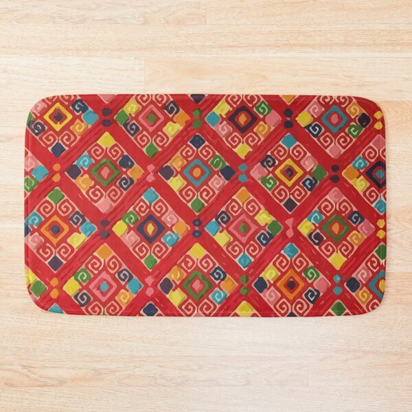 Item preview, Mexican authentic fabric boho chic house decoration colorful mayan textile from chiapas designed and sold by T-Mex.