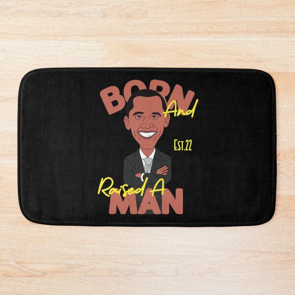 Item preview, BORN AND RAISED A MAN designed and sold by GAADesignz.