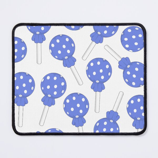 Item preview, Cool blue polka dot lollipop designed and sold by MickeyEdwards.