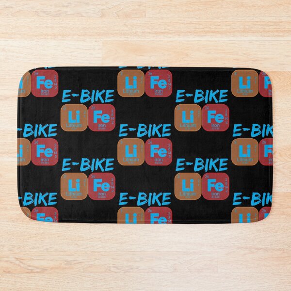 Item preview, Funny E-Bike Life Periodic Table Electric Power Bikes designed and sold by CharJens.