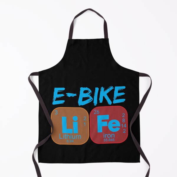 Item preview, Funny E-Bike Life Periodic Table Electric Power Bikes designed and sold by CharJens.