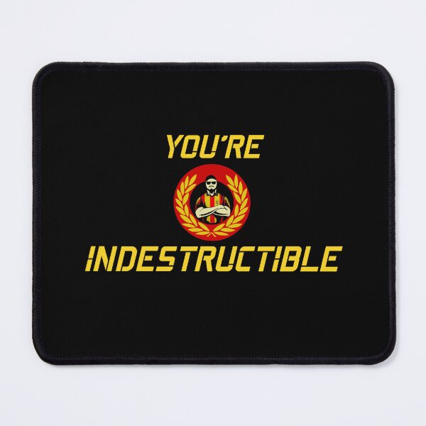 Item preview, Indestructible - black - Mechelen Tshirt, sticker, hoodie designed and sold by Kakker4Life.