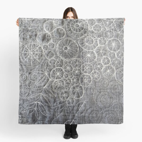 Rock Pool - Grey Scarf