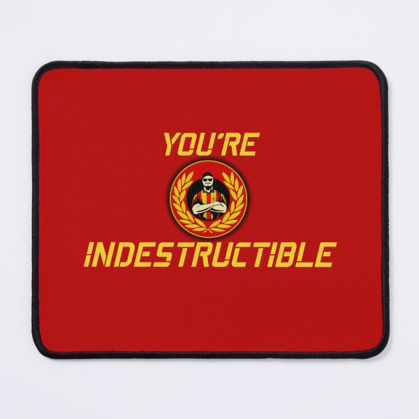 Item preview, Indestructible - Red - Mechelen Tshirt, sticker, hoodie designed and sold by Kakker4Life.