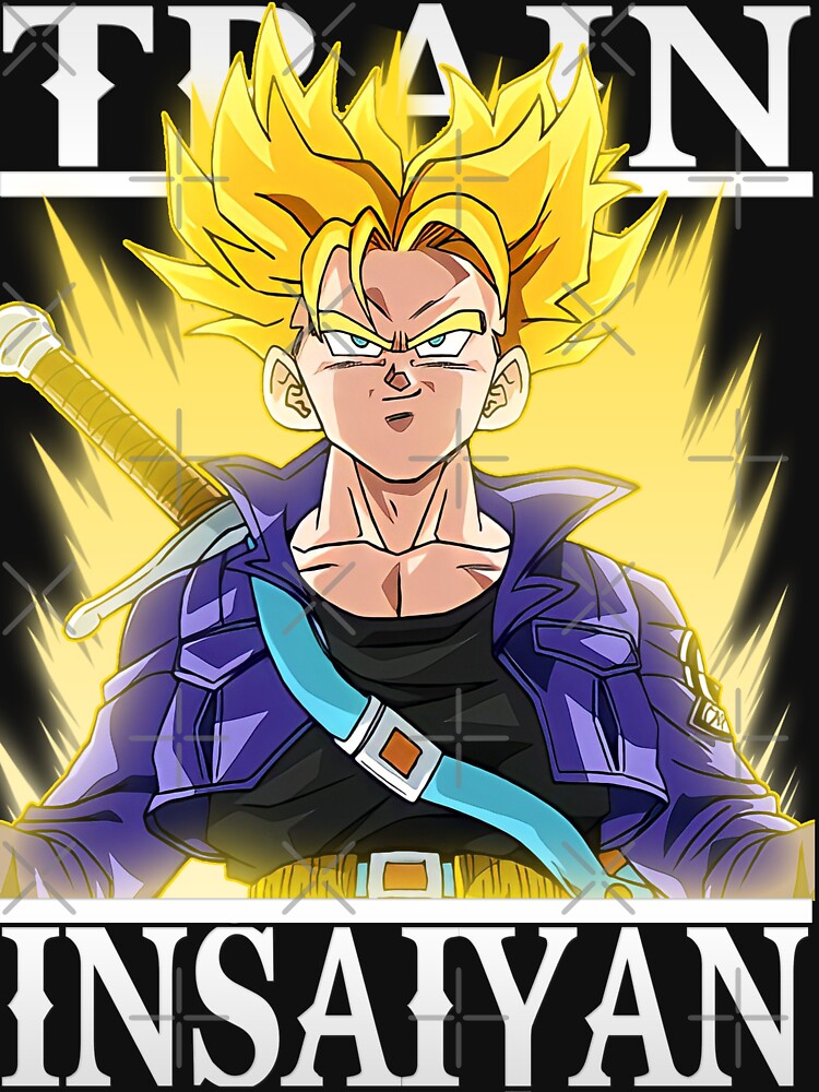 Train Insaiyan Super Saiyan Future Trunks Bojack movie Sticker for Sale by  Wicked Designs