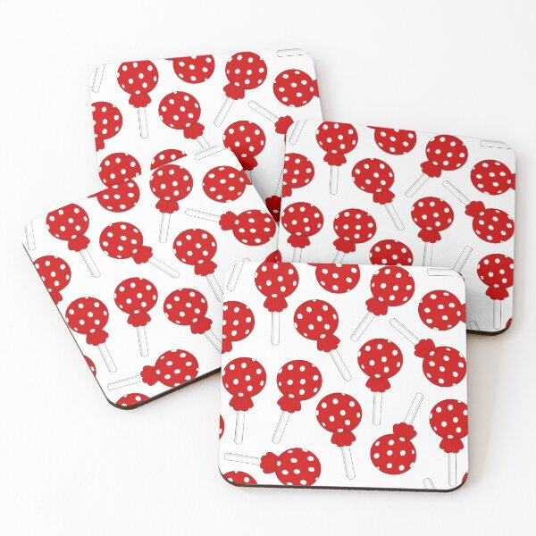Item preview, Red polka dot lollipop designed and sold by MickeyEdwards.