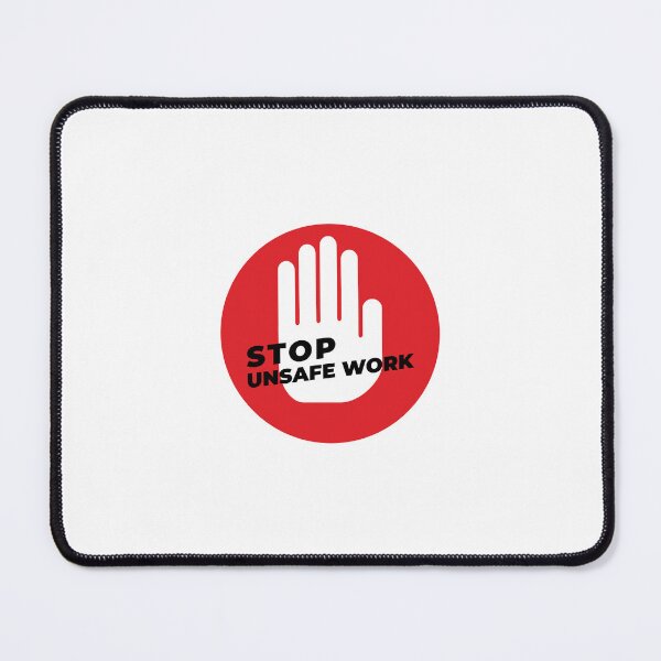 Item preview, Stop unsafe work, safety matters designed and sold by Mqyou.