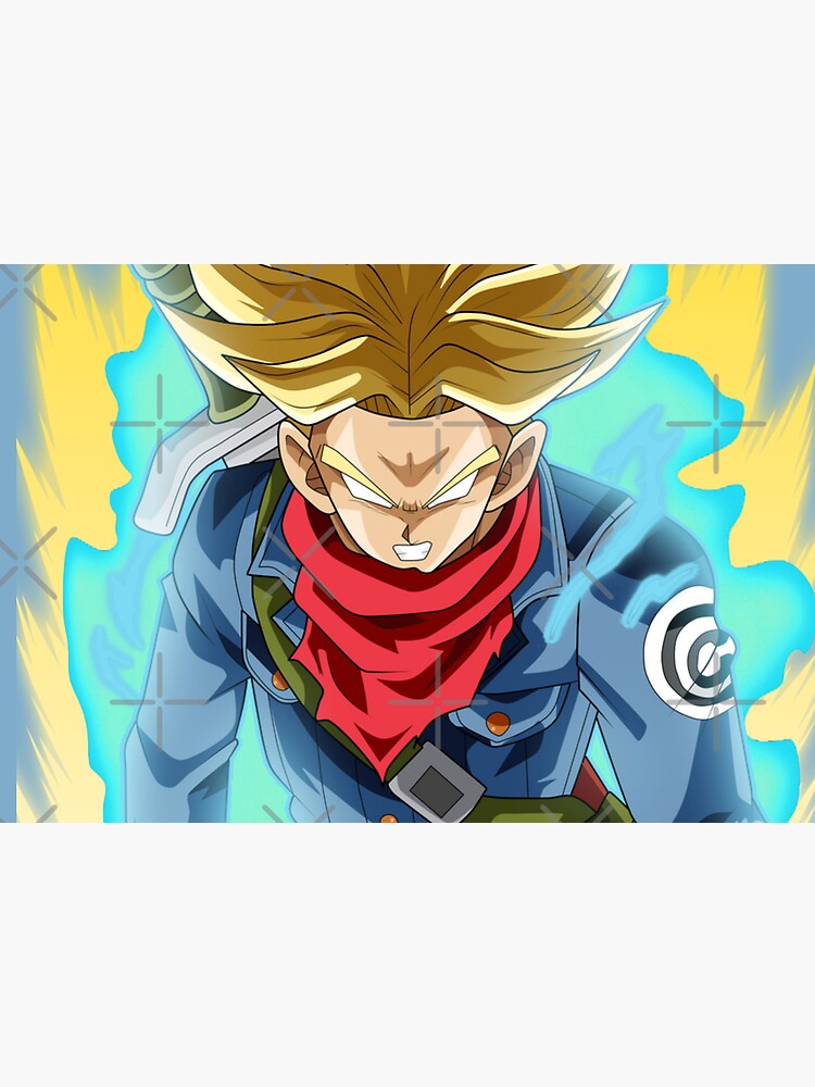 Train Insaiyan Super Saiyan Future Trunks saiyan armor Sticker