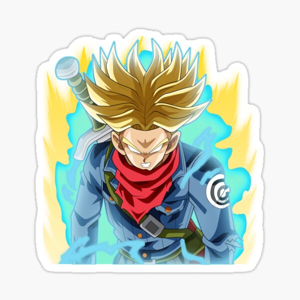 Train Insaiyan Super Saiyan Future Trunks saiyan armor Magnet for