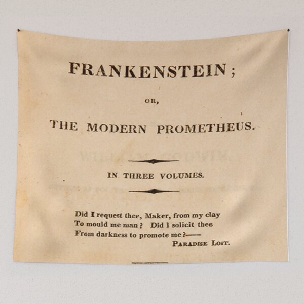 Item preview, Frankenstein Title page designed and sold by Xhex115.