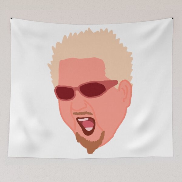 Item preview, Cartoon Guy Fieri designed and sold by marnilauren.