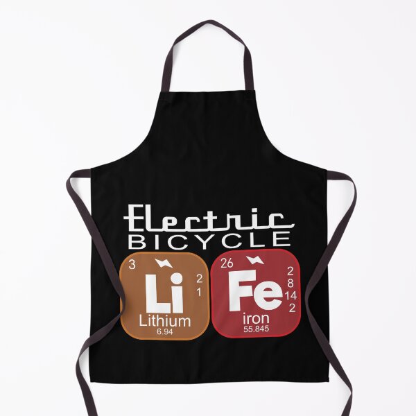 Item preview, Funny E-Bike Life Periodic Table Electric Power Bikes designed and sold by CharJens.