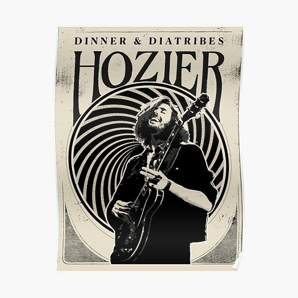 Retro Hozier Poster Poster