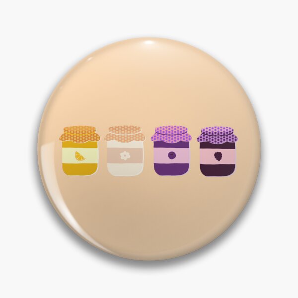 Item preview, Non-binary flag fruit jam designed and sold by ICantFindMyFish.