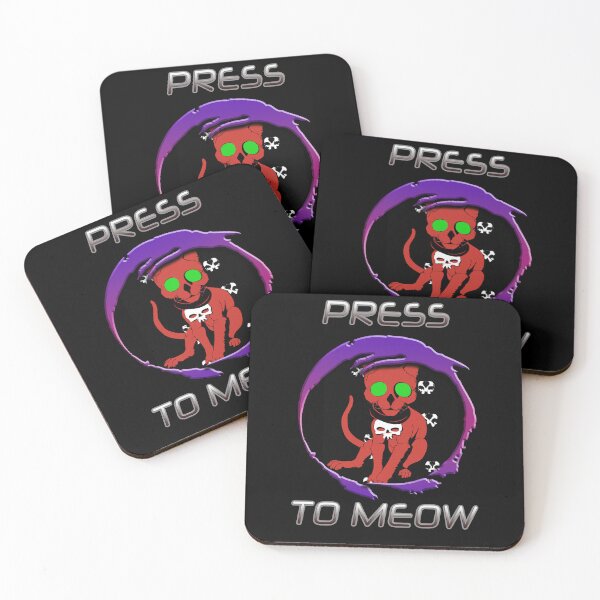 Item preview, Press O to Meow designed and sold by AllLeftSides42.