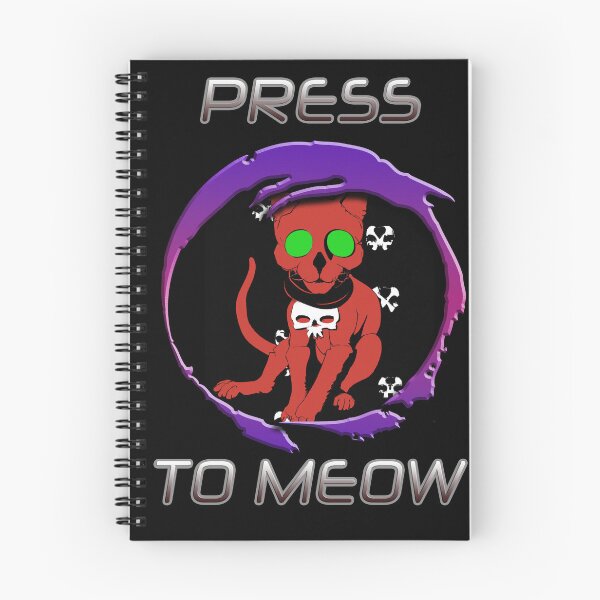 Item preview, Press O to Meow designed and sold by AllLeftSides42.