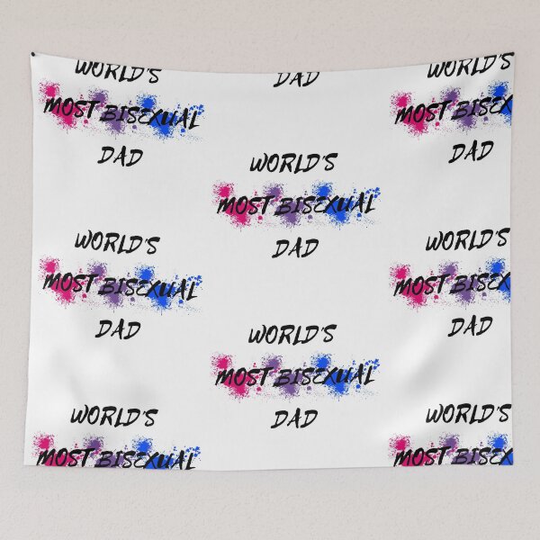 Item preview, World's Most Bisexual Dad designed and sold by LuckyKermit.