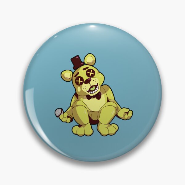 Artikelvorschau, Golden Freddy entworfen und verkauft von Fizzy Creations.