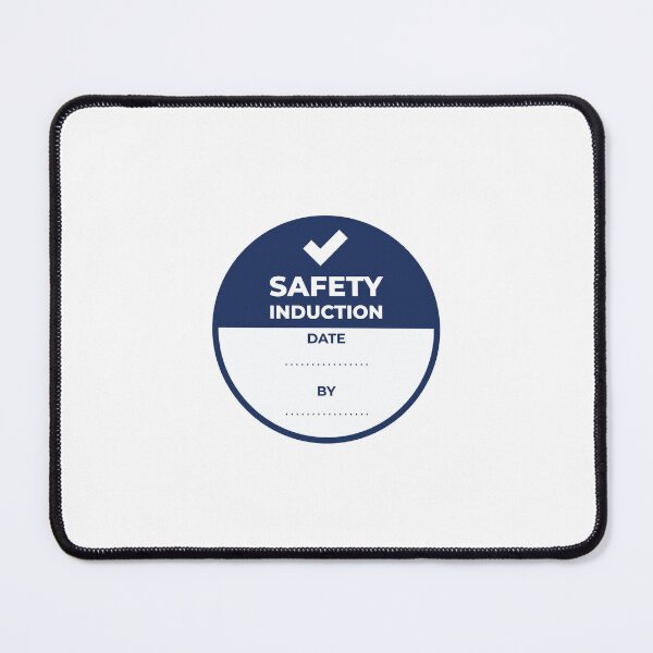 Item preview, safety induction tag designed and sold by Mqyou.