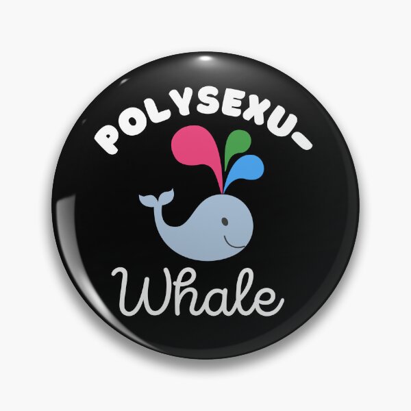 Item preview, Polysexual Whale Polysexuwhale Pride designed and sold by prideXrainbow.