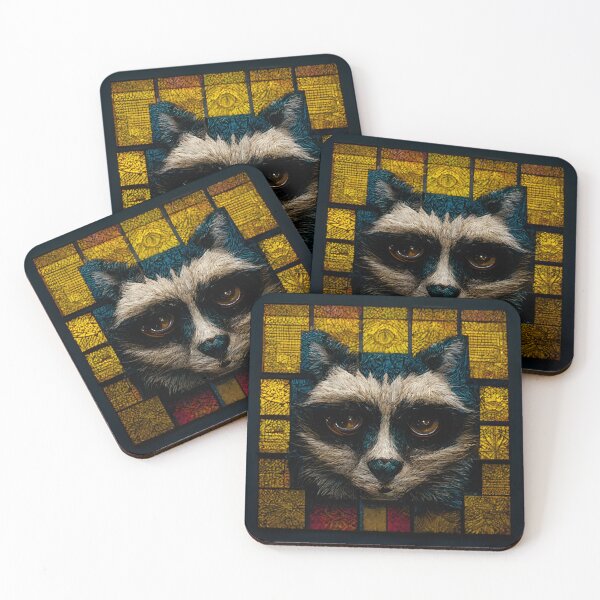Item preview, Raccoon Front and Center designed and sold by ElectricBrown.
