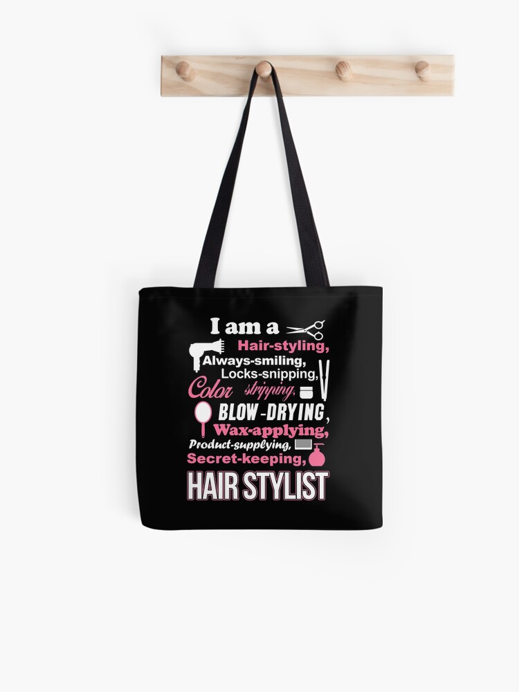 Hair Stylist Tote Bag By Antipatic Redbubble