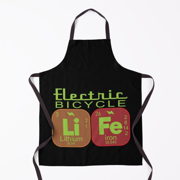 Item preview, Funny E-Bike Life Periodic Table Electric Power Bikes designed and sold by CharJens.