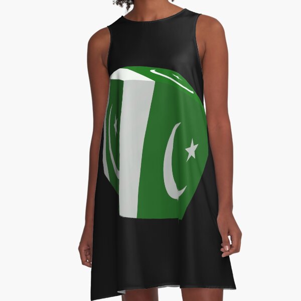 Pakistani flag dress outlet for girl