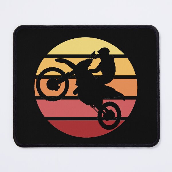 Item preview, Motocross Dirt Bike wheeling Rider Vintage designed and sold by GoldfinchStore.