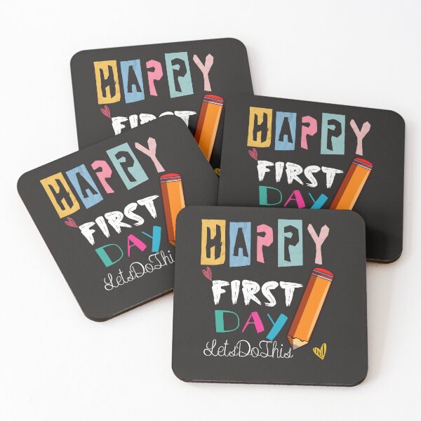 Item preview, Happy first day Let's Do This designed and sold by AJB ⭐⭐⭐⭐⭐✔️.