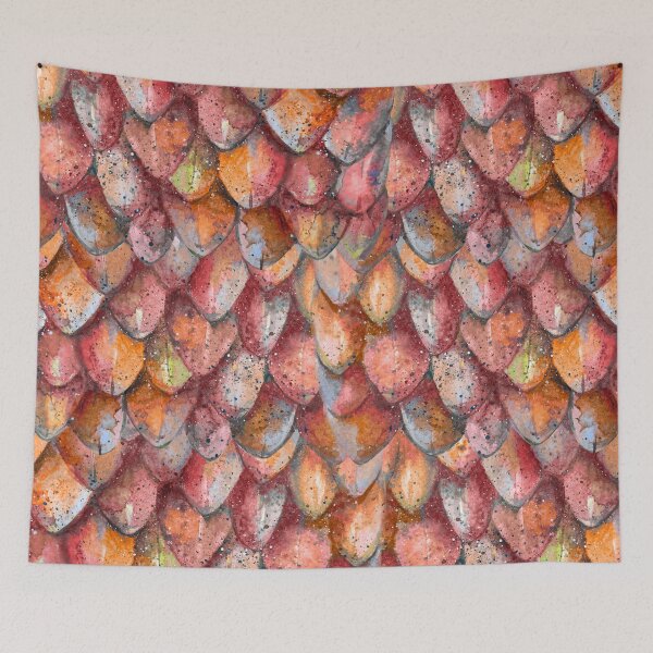 Item preview, Watercolour Scales Art designed and sold by GWTF-Designs.