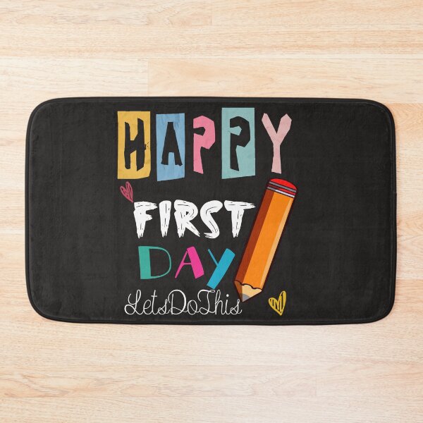 Item preview, Happy first day Let's Do This designed and sold by AJB ⭐⭐⭐⭐⭐✔️.