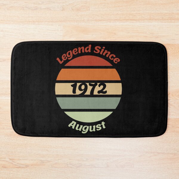 Item preview, 50 Years Old Vintage Legend Since August 1972 50th Birthday Retro Vintage  designed and sold by Norstyle.