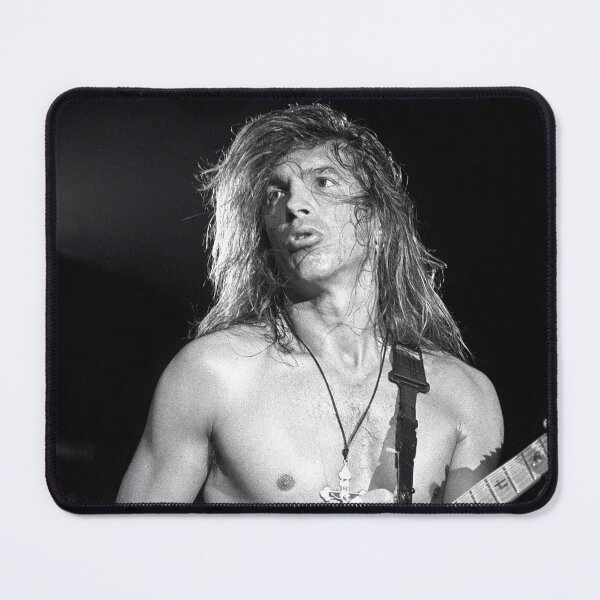 Item preview, George Lynch - Lynch Mob - BW Photograph designed and sold by ConcertImages.