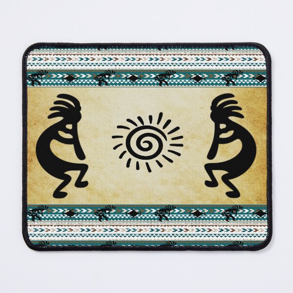 Item preview, Native American Kokopelli With Tribal Design designed and sold by handsoftime2020.