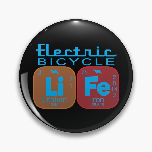 Item preview, Funny E-Bike Life Periodic Table Electric Power Bikes designed and sold by CharJens.