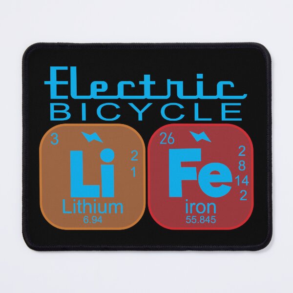 Item preview, Funny E-Bike Life Periodic Table Electric Power Bikes designed and sold by CharJens.