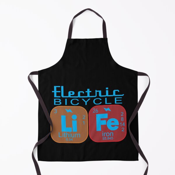 Item preview, Funny E-Bike Life Periodic Table Electric Power Bikes designed and sold by CharJens.