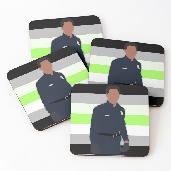 Item preview, Ravi Panikkar Agender Pride Cutout designed and sold by sadieyuki.