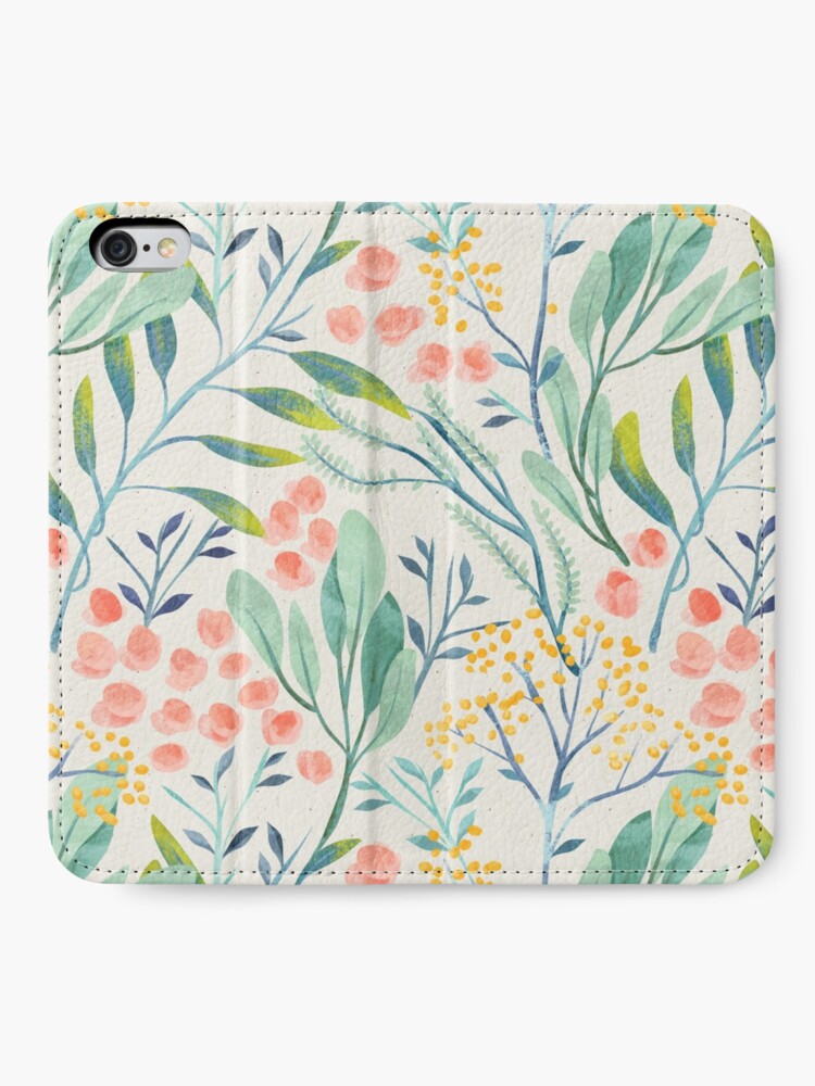 Alternate view of Botanical Garden iPhone Wallet