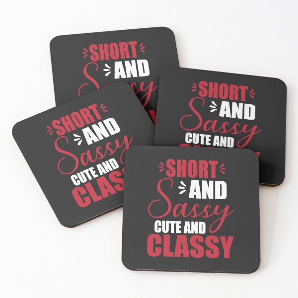 Item preview, Short girl / Short sassy cute and classy funny size humor for girls designed and sold by portrait4you.