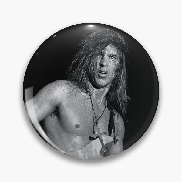 Item preview, George Lynch - Lynch Mob - BW Photograph designed and sold by ConcertImages.