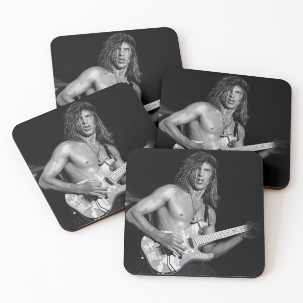 Item preview, George Lynch - Lynch Mob - BW Photograph designed and sold by ConcertImages.